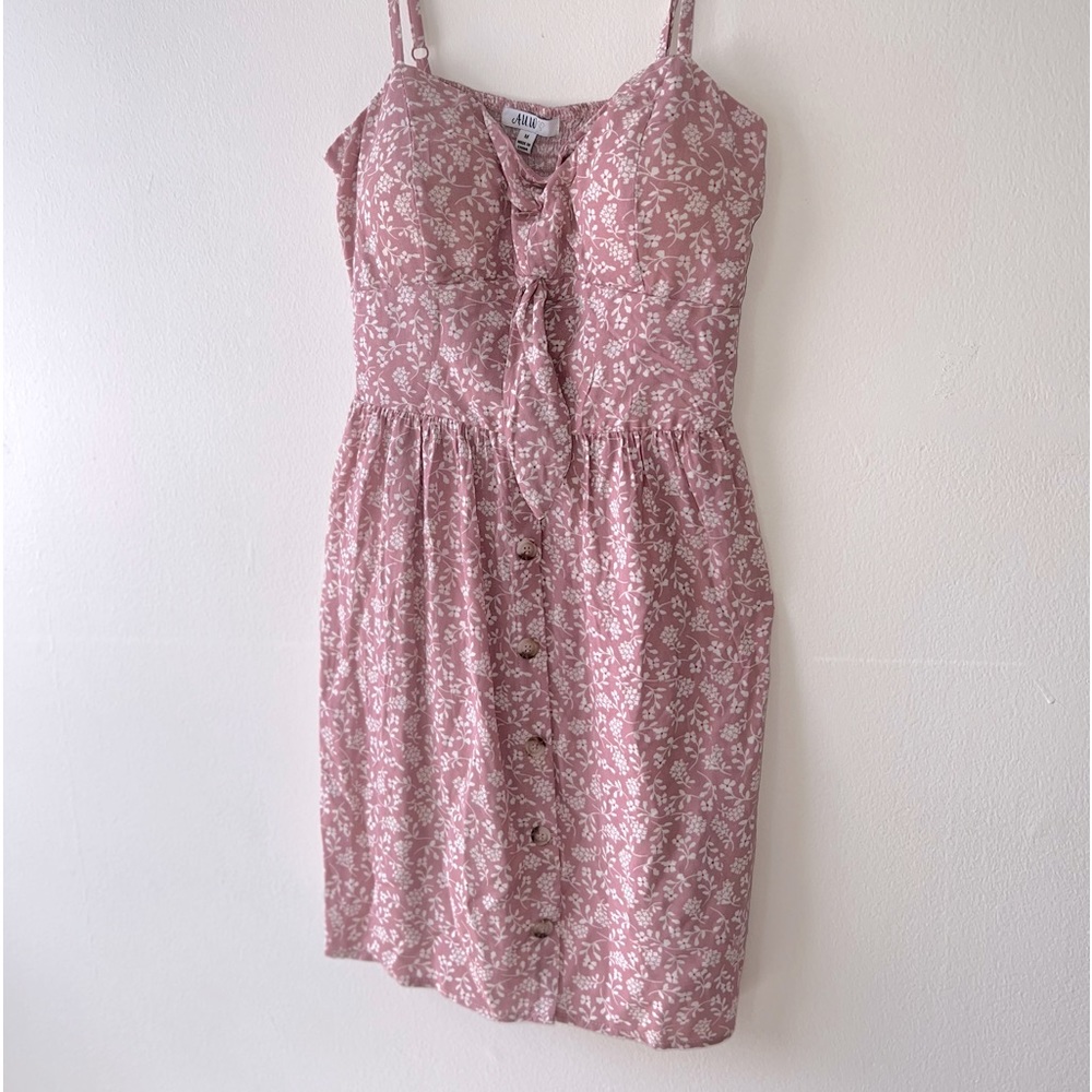 Floral Spaghetti Strap Dress